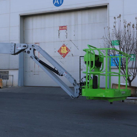 20.4m Working Height  Electrical Telescopic Boom Lift Man Lift Telescopic Lifters